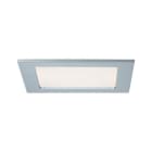 PAULMANN - Quality EBL Set Panel eckig LED 1x12W 2700K 230V 165x165mm Chr m/Kunststoff