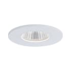 PAULMANN - EBL Set Calla IP65 rund starr LED 1x 659lm 4000K 7W 230V Weiß matt