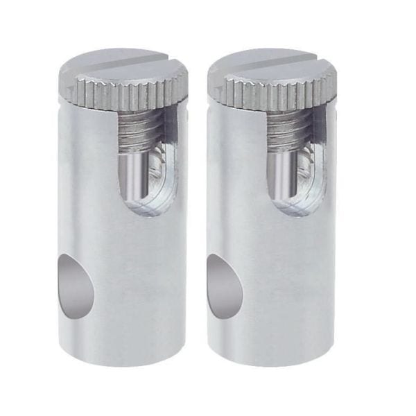 PAULMANN - Wire System L&E Stromeinspeisung 1 Paar max. 300W Chrom matt 12V Metall