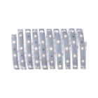 PAULMANN - MaxLED 250 Basisset 3m Warmweiss IP44 Cover 2700K 12W 230/24V 24VA Silber Kst