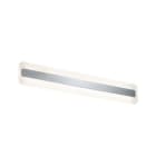 PAULMANN - WallCeiling Lukida IP44 LED 9W 600mm Chrom/weiss 230V Alu/Acryl