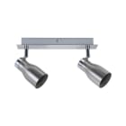 PAULMANN - Spotlight Meli max 2x10W GU10 Nickel satiniert 230V Metall