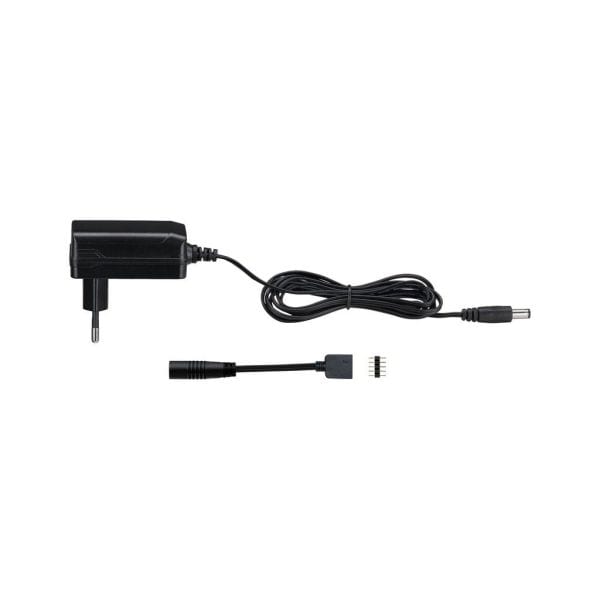 PAULMANN - Universal LED Power Supply Plug-In 12W 230/24V DC schwarz Kunststoff