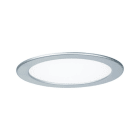 PAULMANN - Quality EBL Set Panel rund LED 1x18W 4000K 230V 220mm Chrom matt/Kunststoff