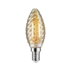 PAULMANN - LED Kerze gedr 430lm E14 4,7W gold dim 2500K 230V