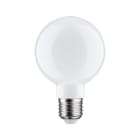 PAULMANN - LED Fil G80 806lm E27 7,5W opal dim 2700K 230V