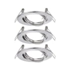 PAULMANN - EBL Set schwenkbar max 3x10W GU10 230V Eisen gebürstet/Metall