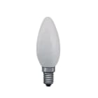 PAULMANN - Kerzenlampe 8W E14 Imatt warmweiß 2300K 30W 230/24V silber Kst