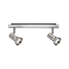 PAULMANN - Spotlight Teja max 2x10W GU10 Nickel satiniert 230V Metall