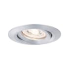 PAULMANN - EBL Set Nova mini Plus Coin EasyDim schwenkb 1x4,2W 2700K 230V Alu gedr/Alu