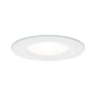 PAULMANN - EBL Set Nova rund starr LED IP44 1x6,5W 2700K 230V GU10 51mm weiss matt/Alu