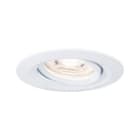 PAULMANN - EBL Set Nova mini Plus Coin EasyDim schwenkb 1x4,2W 2700K 230V weiss matt/Alu
