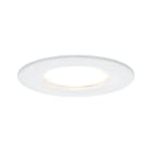 PAULMANN - EBL Set Nova Coin rund starr LED 1x6W 2700K 230V weiss matt/Alu