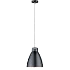 PAULMANN - Neordic Roald Pendelleuchte max 1x20W E27 schwarz m/Kupfer m 230V Met/Marmor