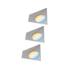 PAULMANN - Clever Connect StarterSet Trigo 3x2,1W 12VA DC 2700-6500K 12V Nickel geb/Metall