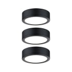 PAULMANN - Möbel Set Pukk 3x3,5W 210lm 12/230V 2700K Kunststoff/Schwarz