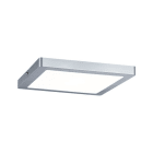 PAULMANN - WallCeiling Atria LED-Panel 220x220mm 16W 4000K Chrom matt 230V Kunststoff