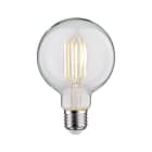 PAULMANN - LED Fil G95 806lm E27 7W dim to warm 1800-3000K 230V