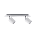 PAULMANN - Spotlight Tube IP44 max 2x10W GU10 weiss/Chrom 230V Metall