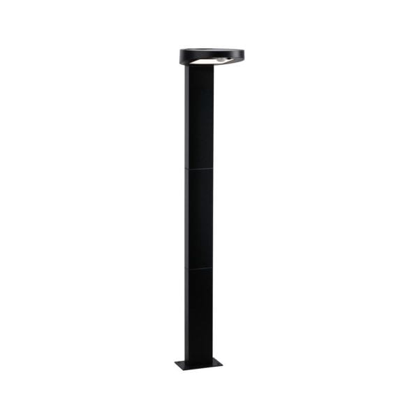 PAULMANN - Outdoor Solar Pollerleuchte Ryse IP44 3000K 100lm Bewegungsmelder Anthrazit