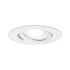 PAULMANN - EBL Nova Plus IP65 schwenkbar 1x6W 230V 4000K GU10 51mm weiss matt/Alu Zink