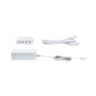 PAULMANN - Clever Connect Trafo max.36W 12V DC incl 8fach Verteiler weiss
