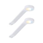 PAULMANN - Clever Connect StarterSet Mike 2x2,5W DC 2700-6500K 12V Weiß matt/Kunststoff
