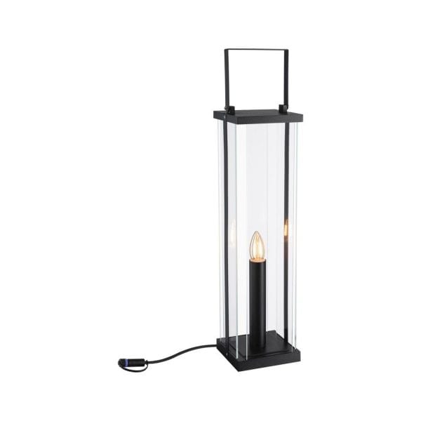PAULMANN - Outdoor Plug & Shine Classic Lantern IP44 24V 56cm E14 1900K Anthrazit