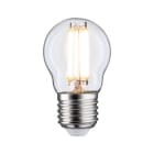 PAULMANN - LED Fil Tropfen 800lm E27 2700K 6,5W klar dim 230V