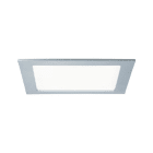 PAULMANN - Quality EBL Set Panel eckig LED 1x18W 4000K 230V 220x220mm Chr m/Kunststoff