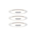 PAULMANN - Premium EBL Set Whirl rd dim LED 3x4,9W 230V 120mm Alu gedreht/Satin Alu/Acryl