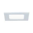PAULMANN - Quality EBL Set Panel eckig LED 1x6W 4000K 230V 115x115mm Weiß/Kunststoff