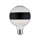 PAULMANN - LED G125 Ringspiegel 640lm E27 2700K 6,5W 230V schwarz matt dim