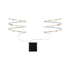PAULMANN - Function Mobil Strip 2x80cm Warmweiß 0,9W 6V 6LR61 Weiß Metall/Kunststoff
