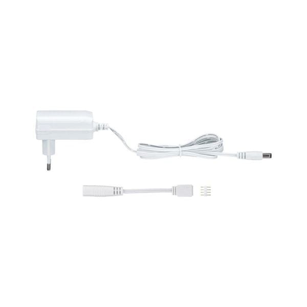 PAULMANN - Universal LED Power Supply Plug-In 12W 230/12V DC weiß Kunststoff