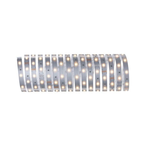 PAULMANN - MaxLED 250 Stripe 5m Warmweiß IP20 2700K 19W 230/24V Silber