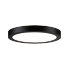 PAULMANN - WallCeiling Abia LED-Panel 300mm 22W Schwarz matt 230V Kunststoff