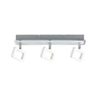 PAULMANN - Spotlight Frame 3x4,5W weiss matt/Chrom 230V Metall