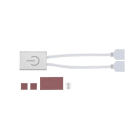 PAULMANN - Function MaxLED Touch Switch 24V DC max 144W Silber Metall