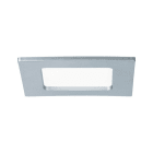 PAULMANN - Quality EBL Set Panel eckig LED 1x6W 4000K 230V 115x115mm Chr m/Kunststoff