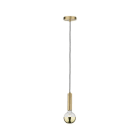 PAULMANN - Neordic Kine Pendelleuchte max1x60W E27 Messing gebürstet 230V Metall
