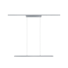 PAULMANN - URail Pendel Lento 1x41W Chrom matt 230V Metall dimmbar