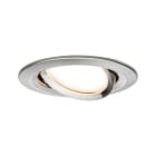 PAULMANN - EBL Set Nova Coin 3-stepdim rd schw LED 1x6W 2700K 230V Eisen geb/Alu