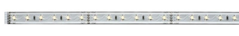 PAULMANN - MaxLED 500 Stripe 1m Warmweiss IP44 Cover 2700K 6W 24V Silber Kst