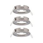 PAULMANN - EBL Choose 3er Spot starr max 3x10W 230V 51mm Eisen geb Alu
