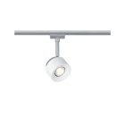 PAULMANN - URail Spot Pane 1x7,4W Weiß/Chrom matt 230V Metall/Kunststoff dimmbar