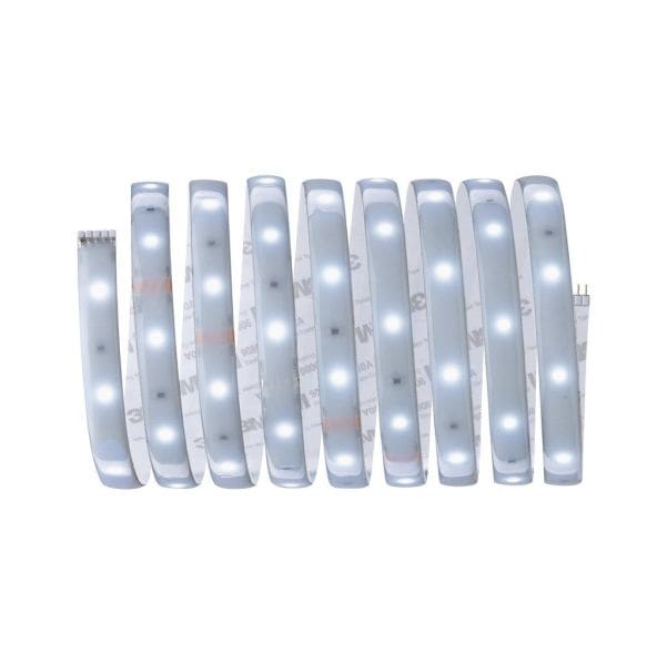 PAULMANN - MaxLED 250 Stripe 2,5m Daylight IP44 Cover 6500K 10W 24V Silber Kst