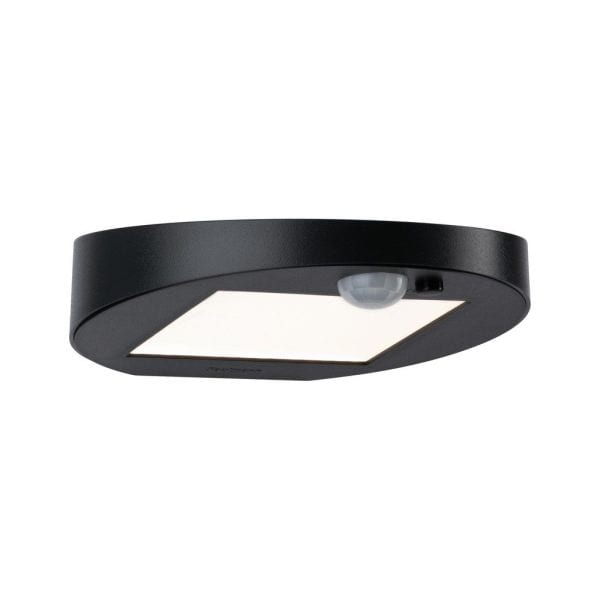 PAULMANN - Outdoor Solar Wandleuchte Ryse IP44 3000K 145lm Bewegungsmelder Anthrazit