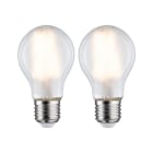 PAULMANN - LED Fil 2er AGL 806lm E27 2700K matt 7W 230V