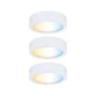 PAULMANN - Clever Connect StarterSet Disc 3x2,1W 12 VADC 2700-6500K 12V Weiß matt/Kunststoff